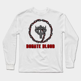 Donate Blood Long Sleeve T-Shirt